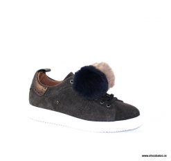 Alternative view of Bourbon by Amy Huberman Gilda trainer in taupe