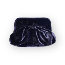 Marian navy velvet clutch bag SPECIAL OFFER