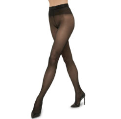 Wolford Synergy 40 Leg Support tights in black