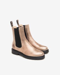 nero giardini gold loafer new