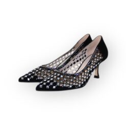 marco moreo aretha black sneaker with leopard new