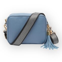 elie beaumont crossbody bag in cream leather new