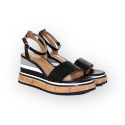 la repo nude & gold gladiator sandal new