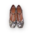 marian silver sparkly pump with bow new