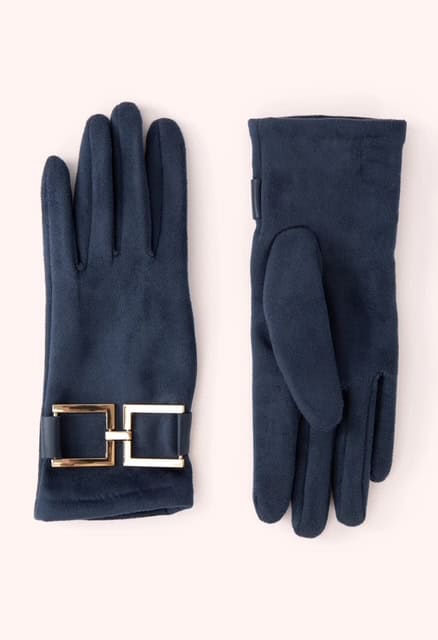 powder dana gloves in chocolate brown new