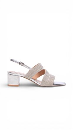 carl scarpa isorella sparkly sandal in silver new