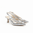 marian silver slingback new