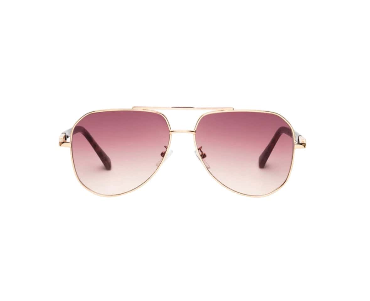 elie beaumont monterey aviator sunglasses new