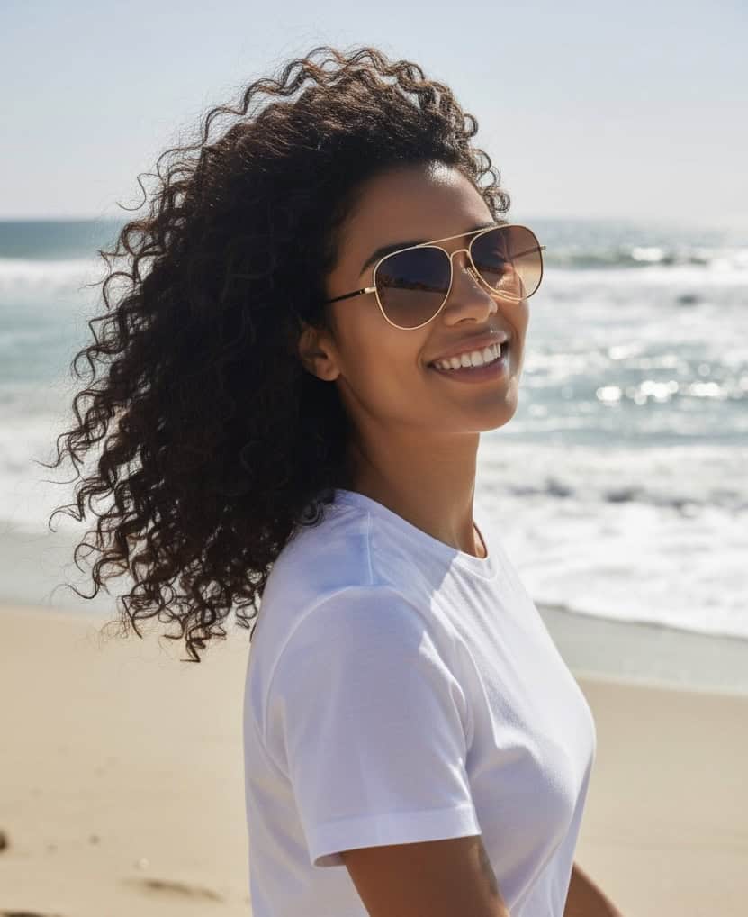 elie beaumont monterey aviator sunglasses new